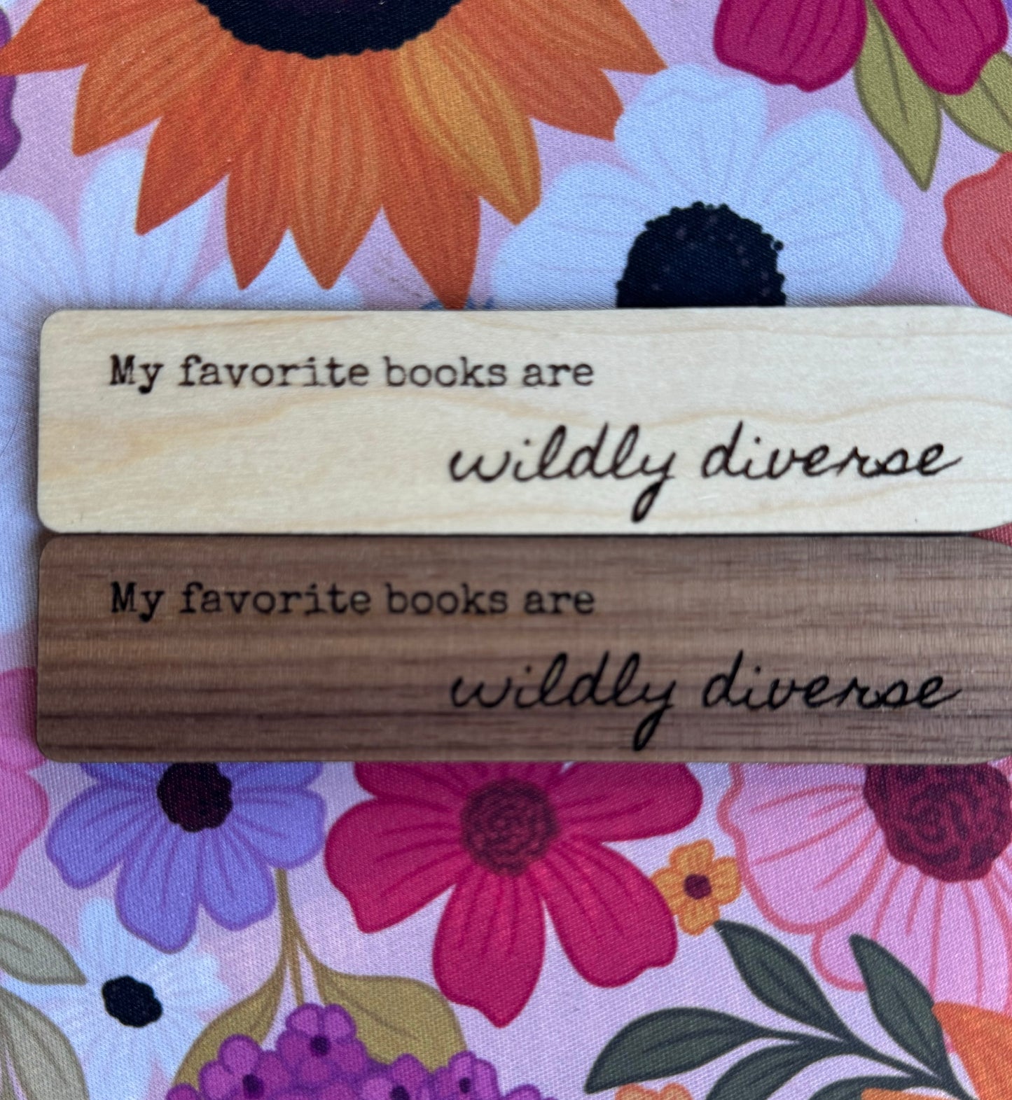 Wooden Engraved Bookmarks