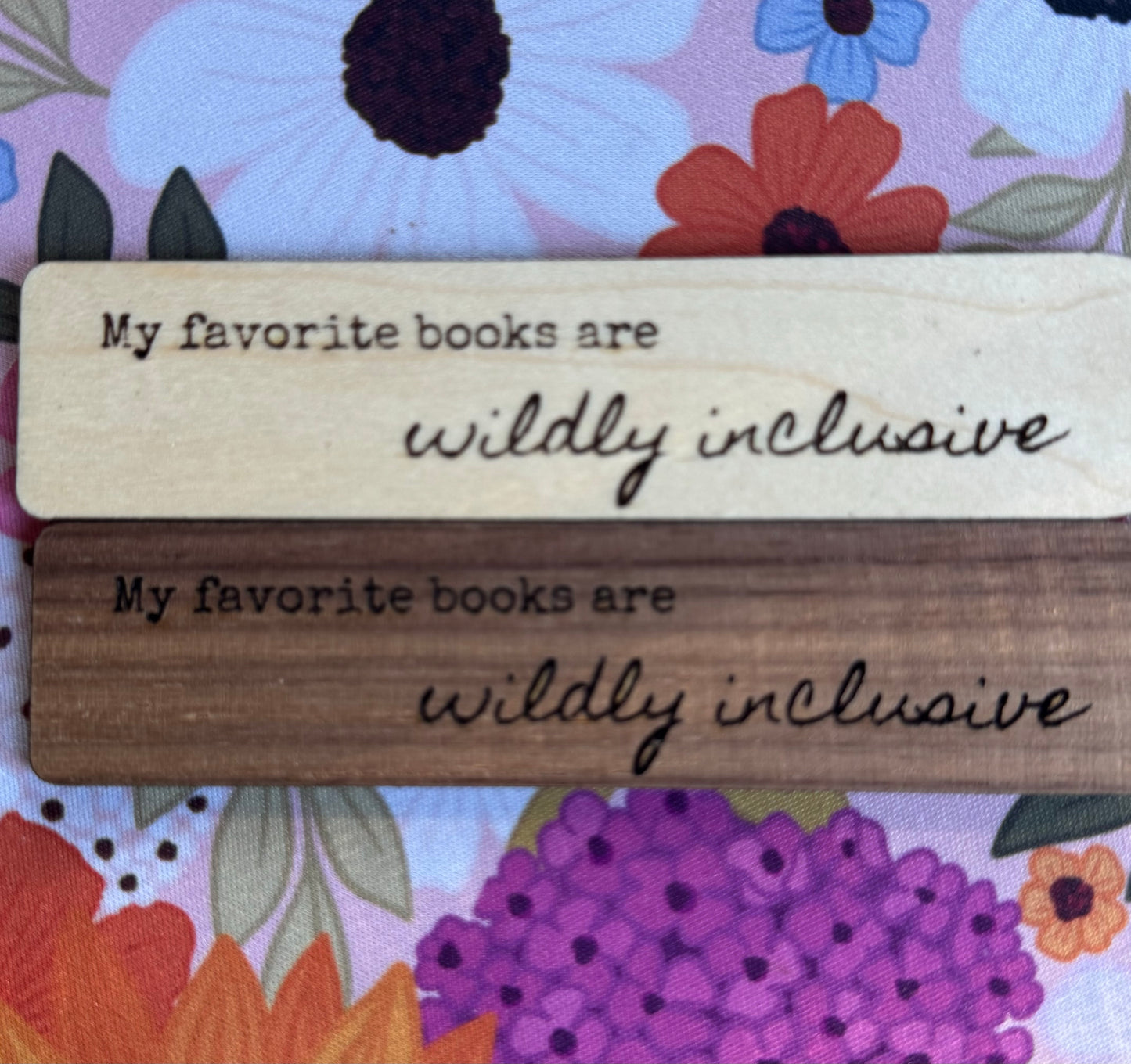 Wooden Engraved Bookmarks