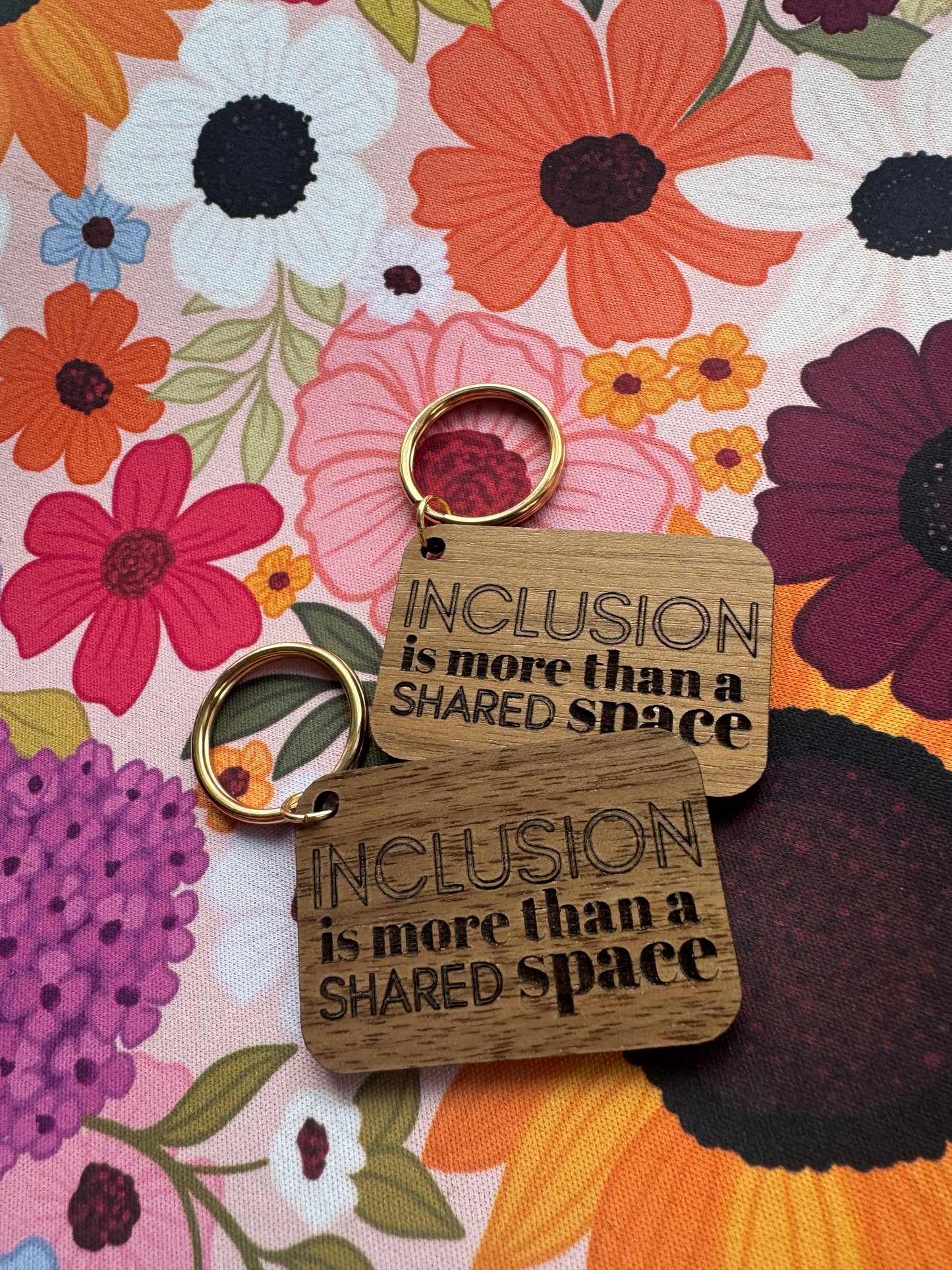 'Inclusion is more than a shared space' Keychain