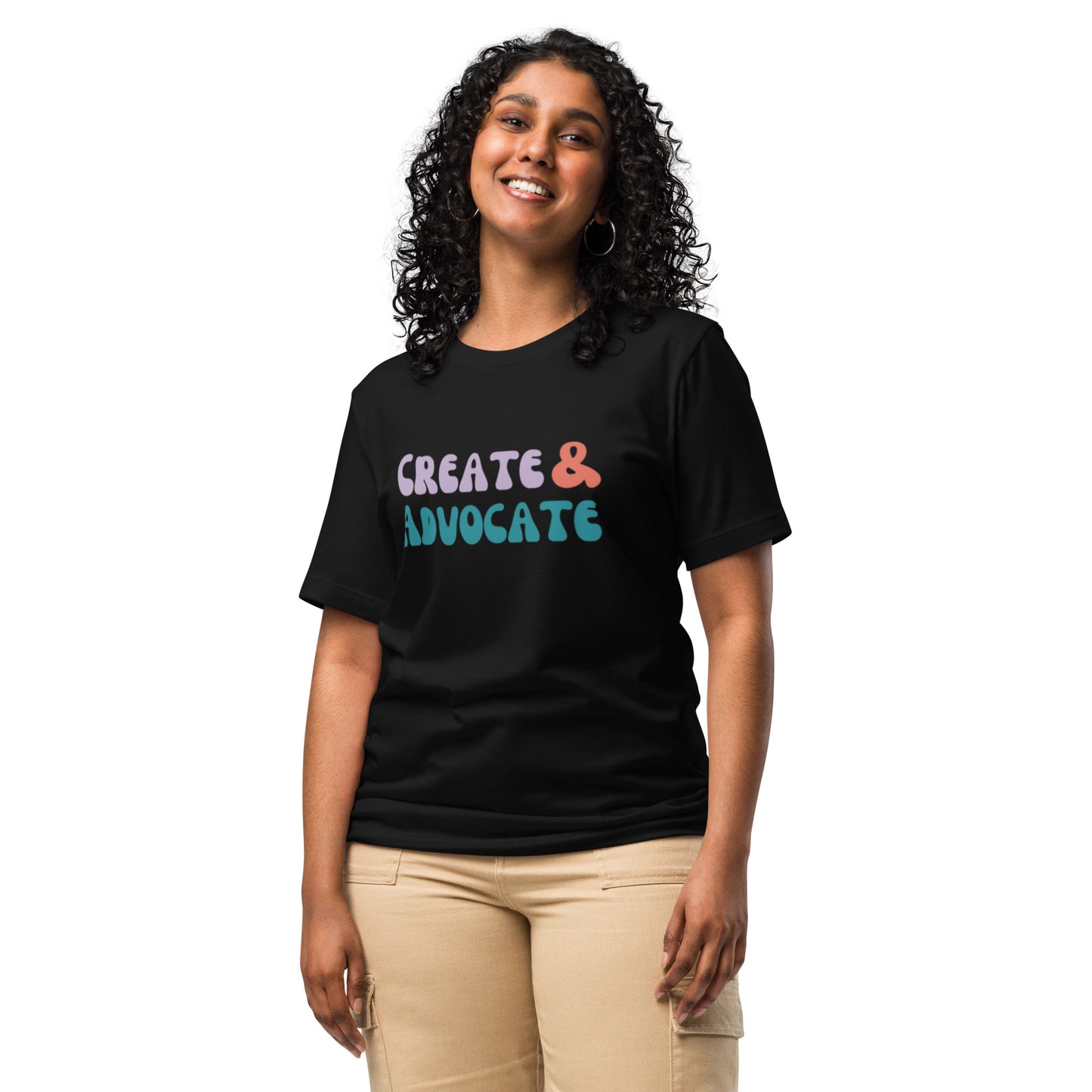 Create & Advocate Adult T-Shirt