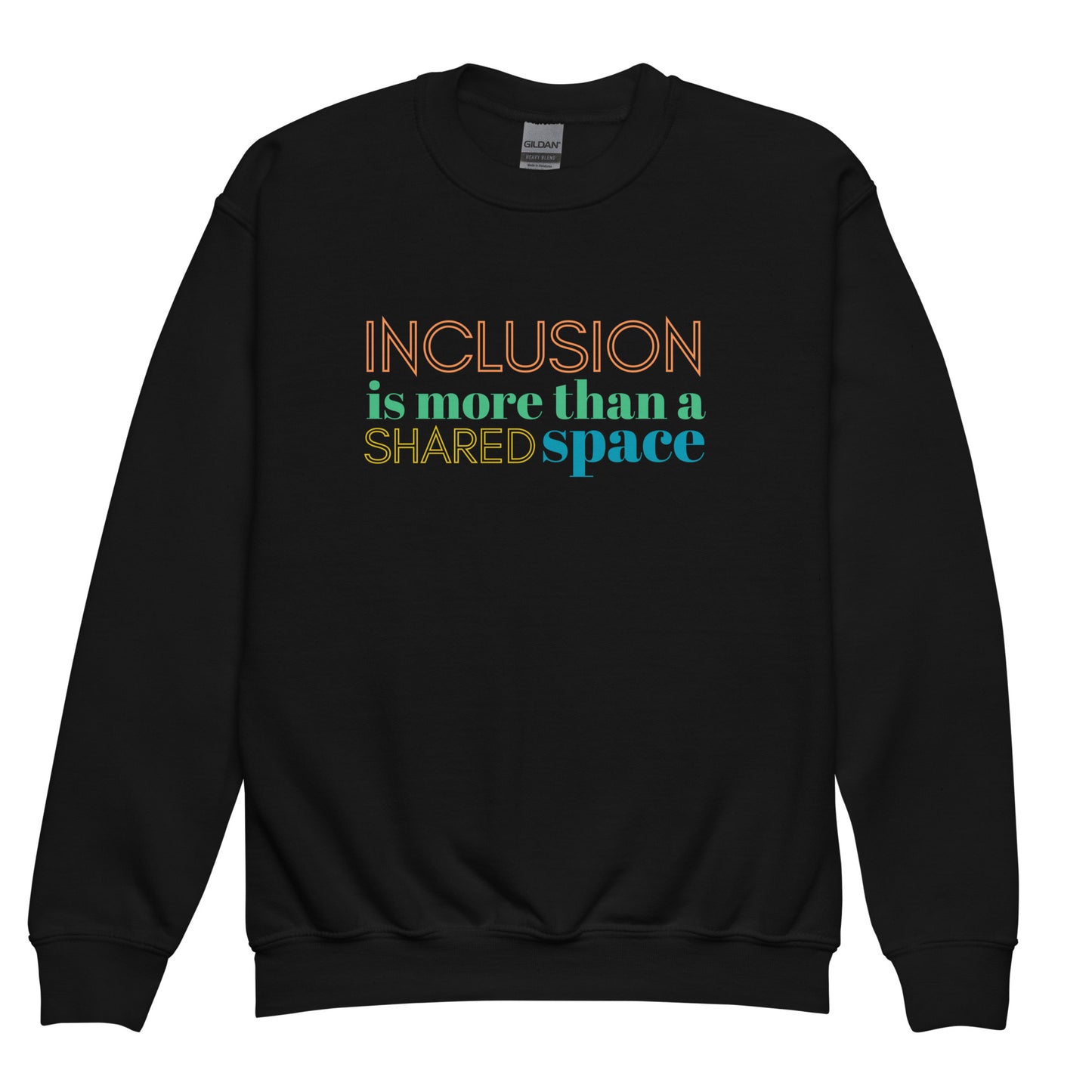 Inclusion Youth Crewneck Sweatshirt Style 2