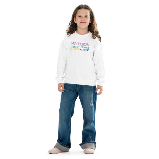 Inclusion Youth Crewneck Sweatshirt Style 1