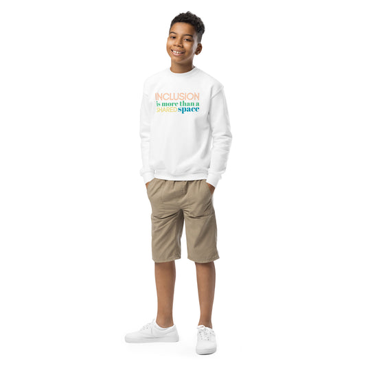 Inclusion Youth Crewneck Sweatshirt Style 2